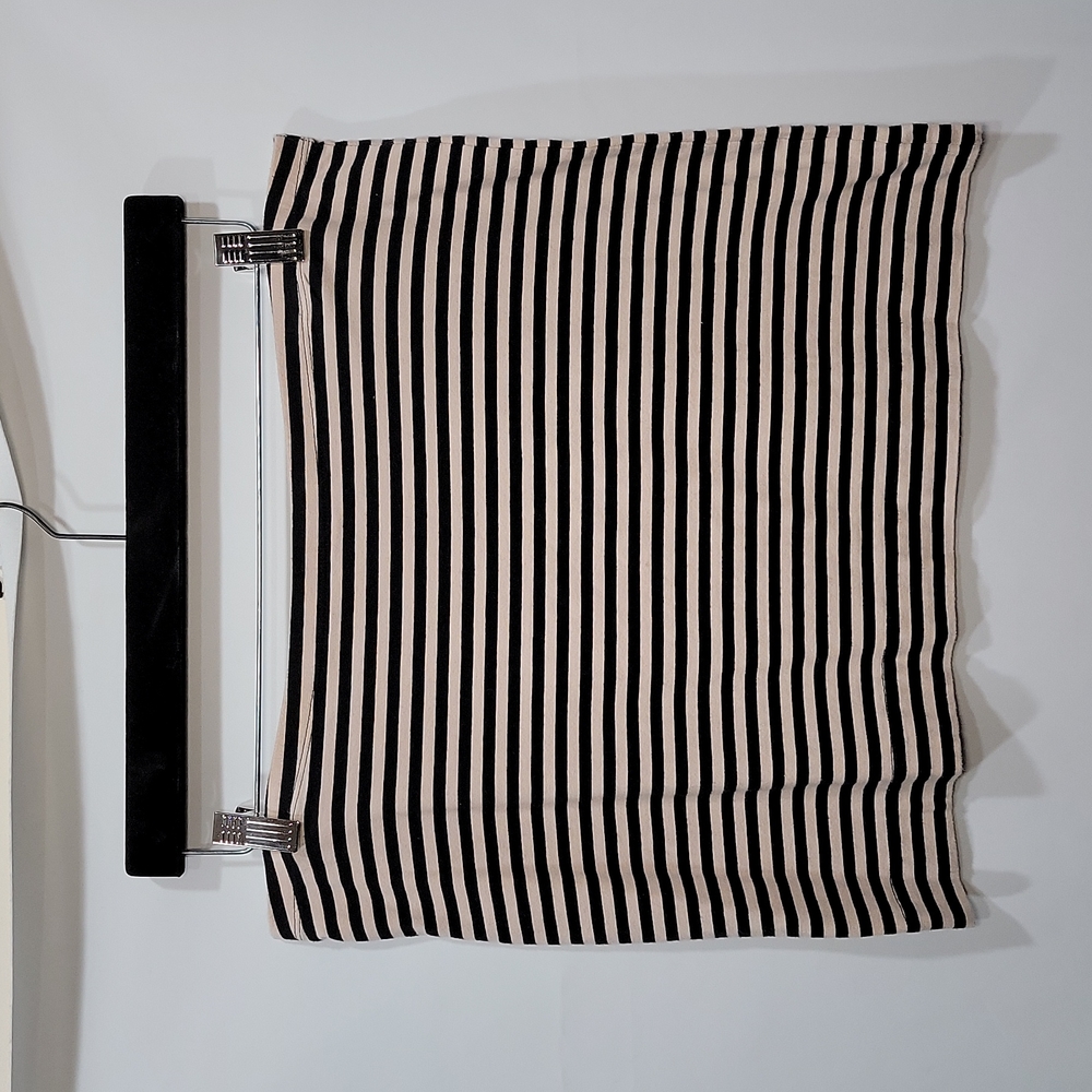 H&M striped mini skirt (L)
